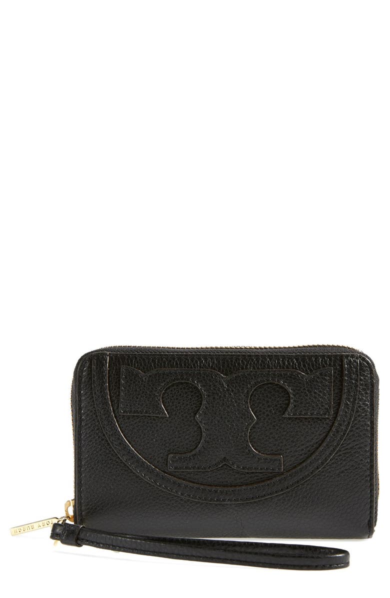 Tory Burch 'All T' Leather Phone Wallet | Nordstrom
