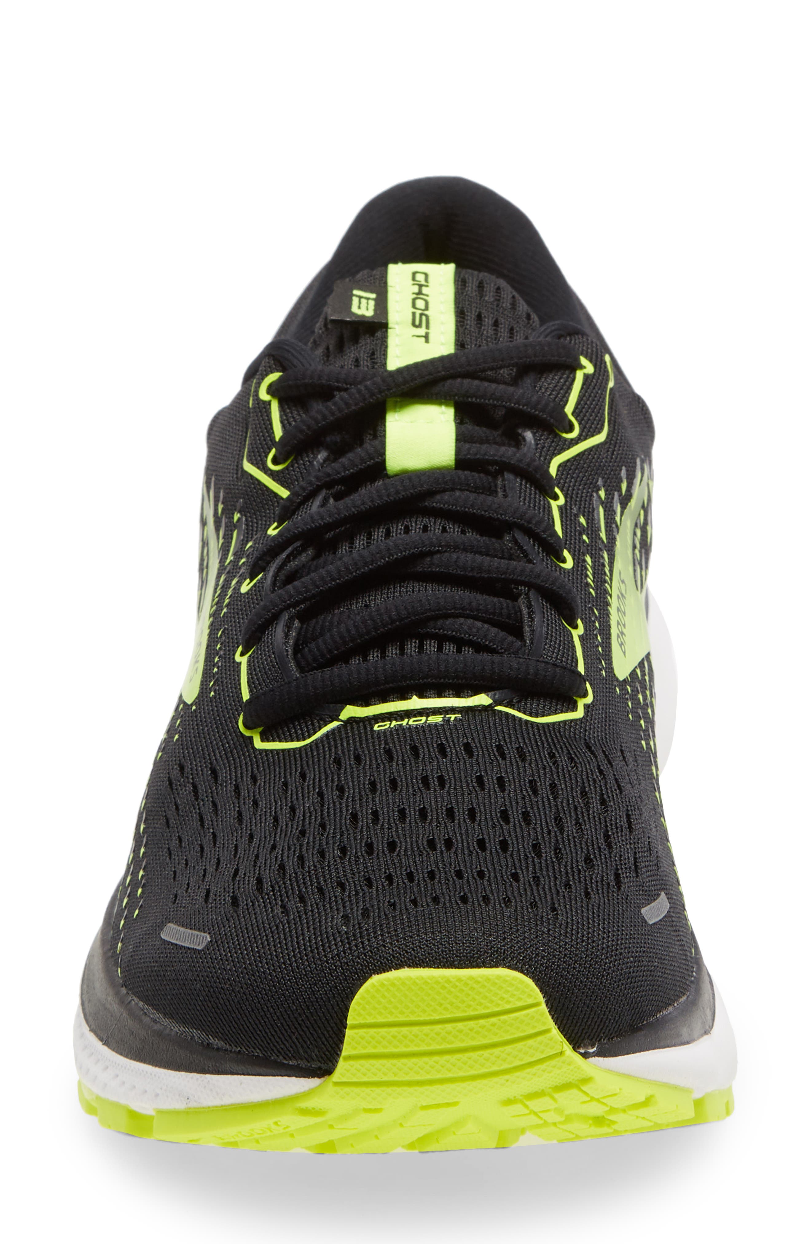 brooks ghost 13 black white