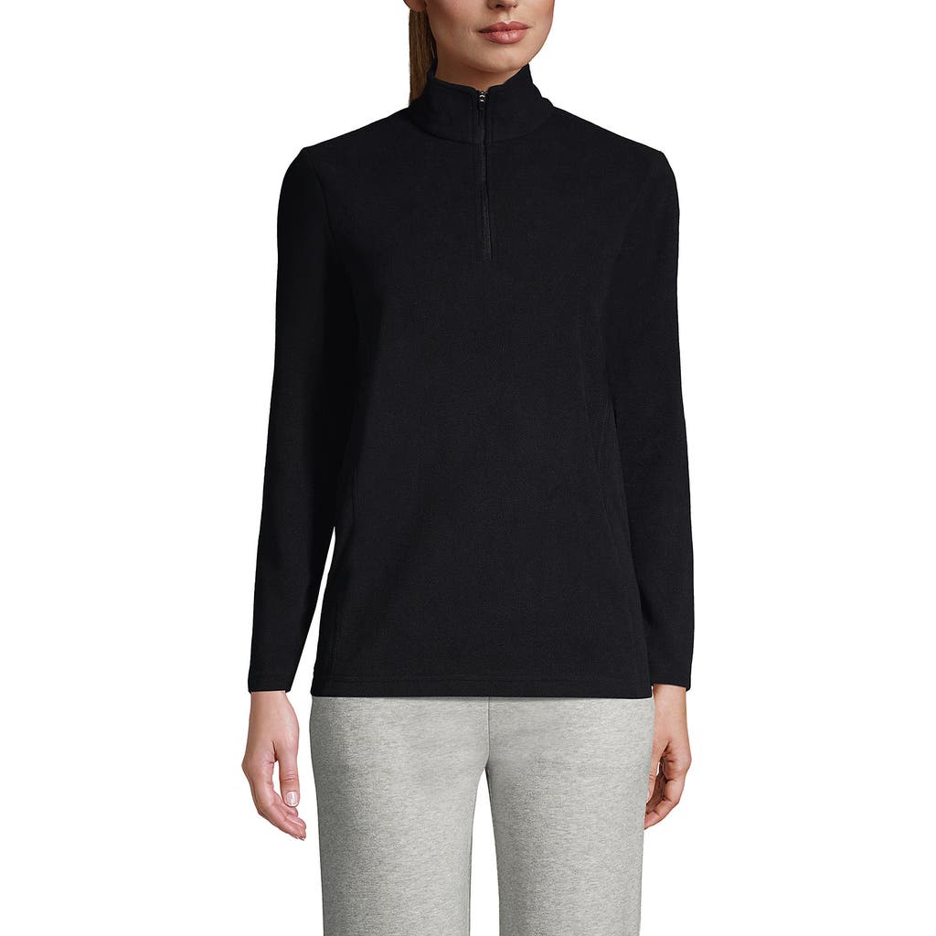 LANDS' END LANDS' END ANYWEATHER FLEECE QUARTER ZIP PULLOVER