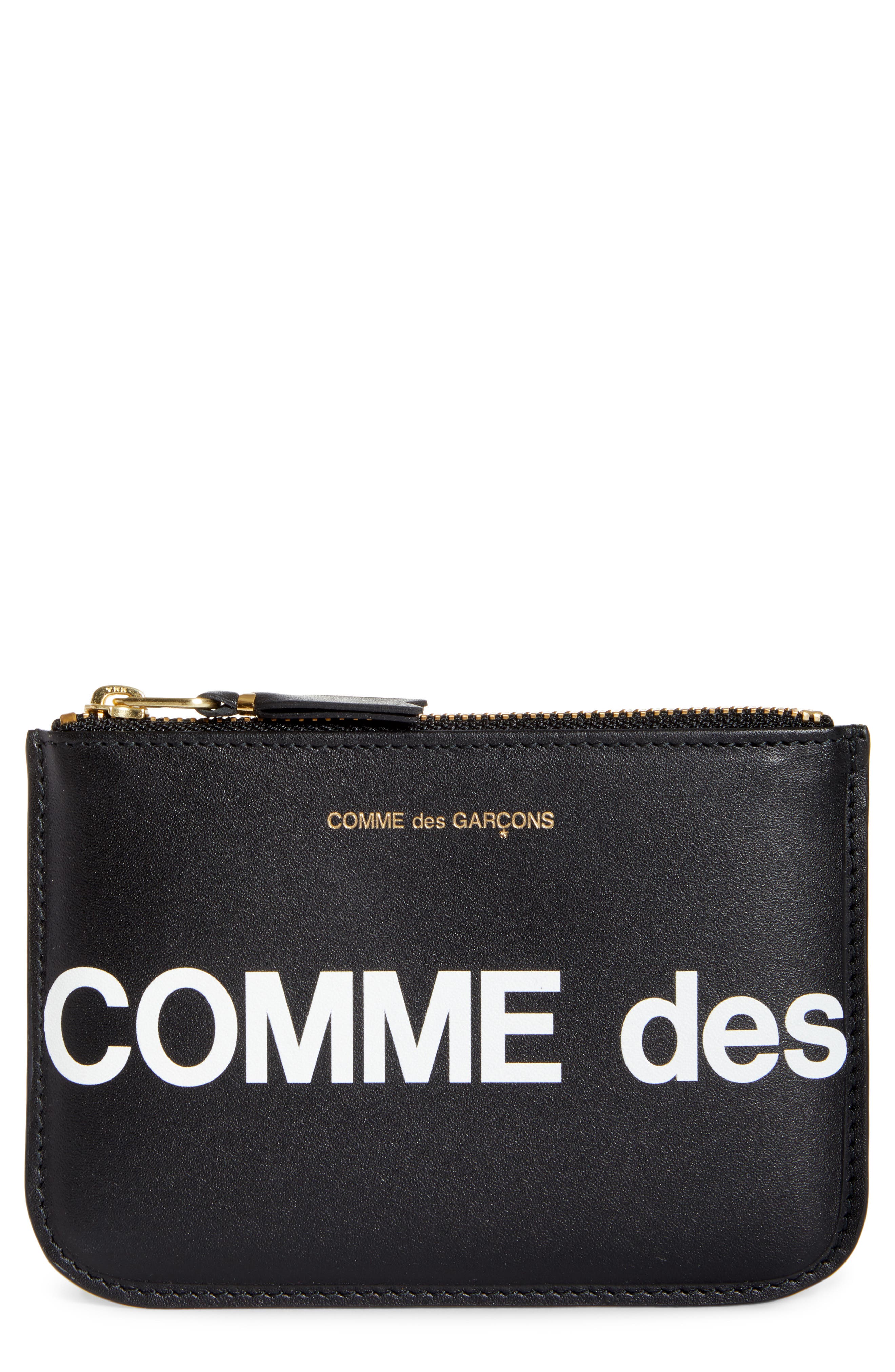 Comme des Garçons Wallets Black Glossy Print Wallet