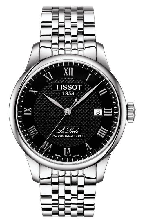 Tissot Le Locle Bracelet Watch, 39mm In Metallic