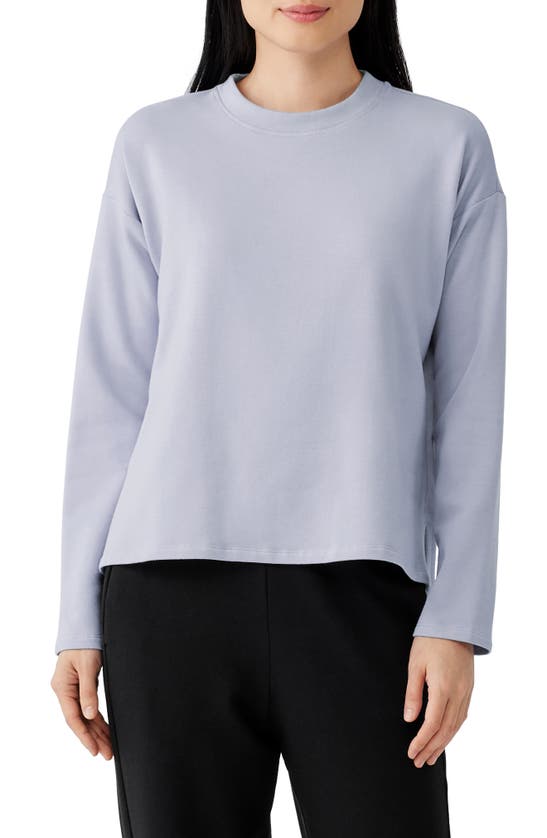 EILEEN FISHER BOXY LONG SLEEVE TOP