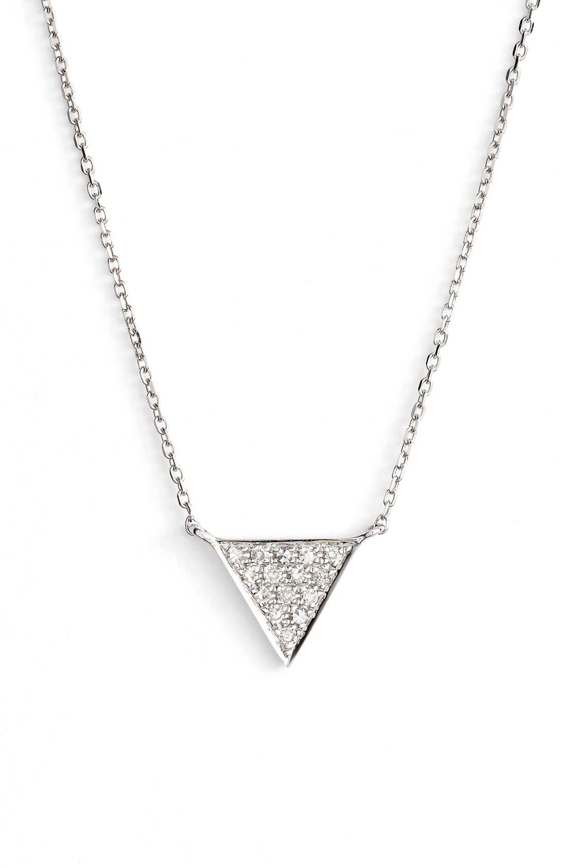 triangle diamond necklace girlfriends guide to divorce