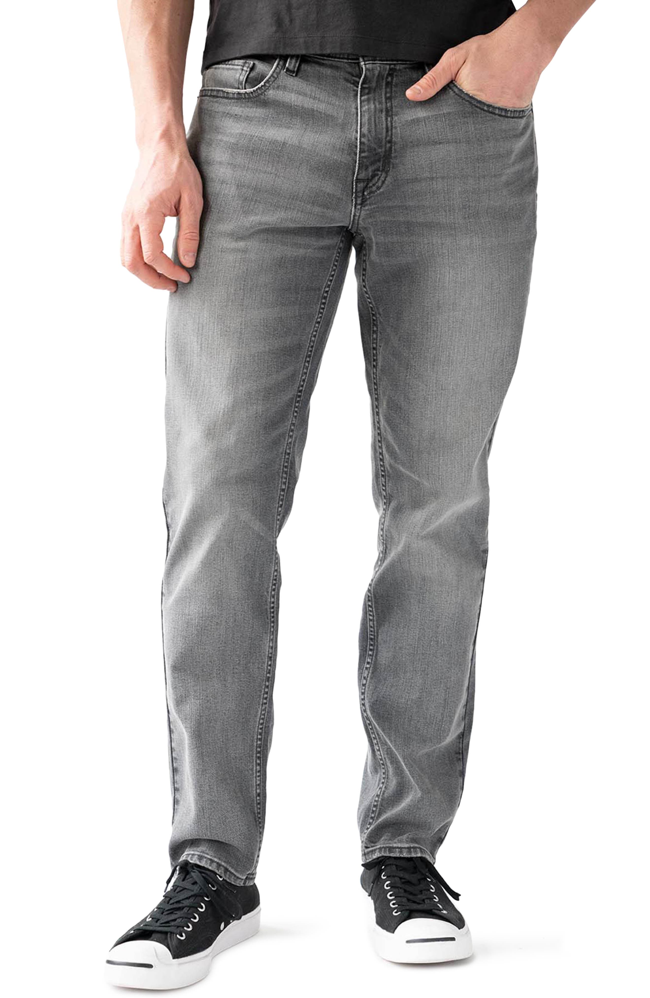 Grey Mens Clothing Jeans Tapered jeans French Connection Denim Tapered Jeans in Grey for Men 