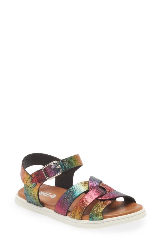 Mia Kids' Sandal In Black Multi