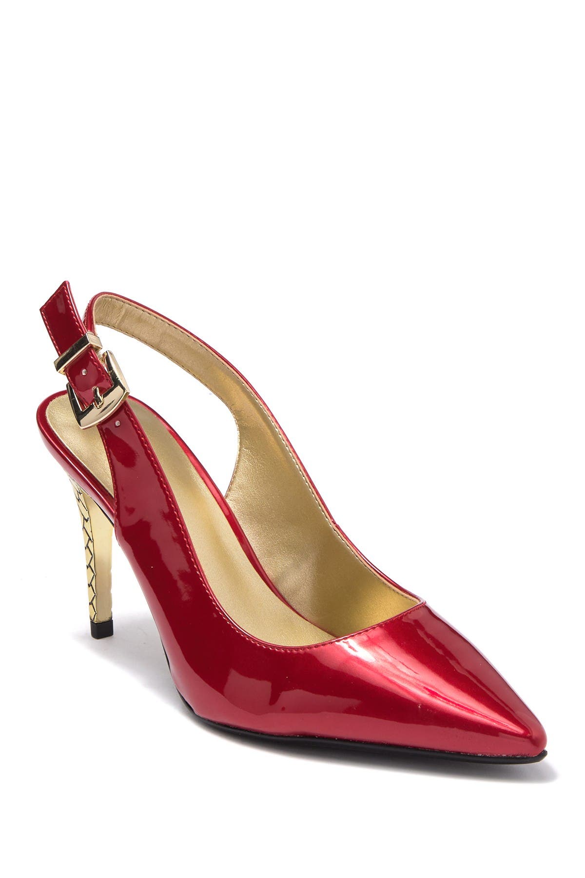 j renee red pumps