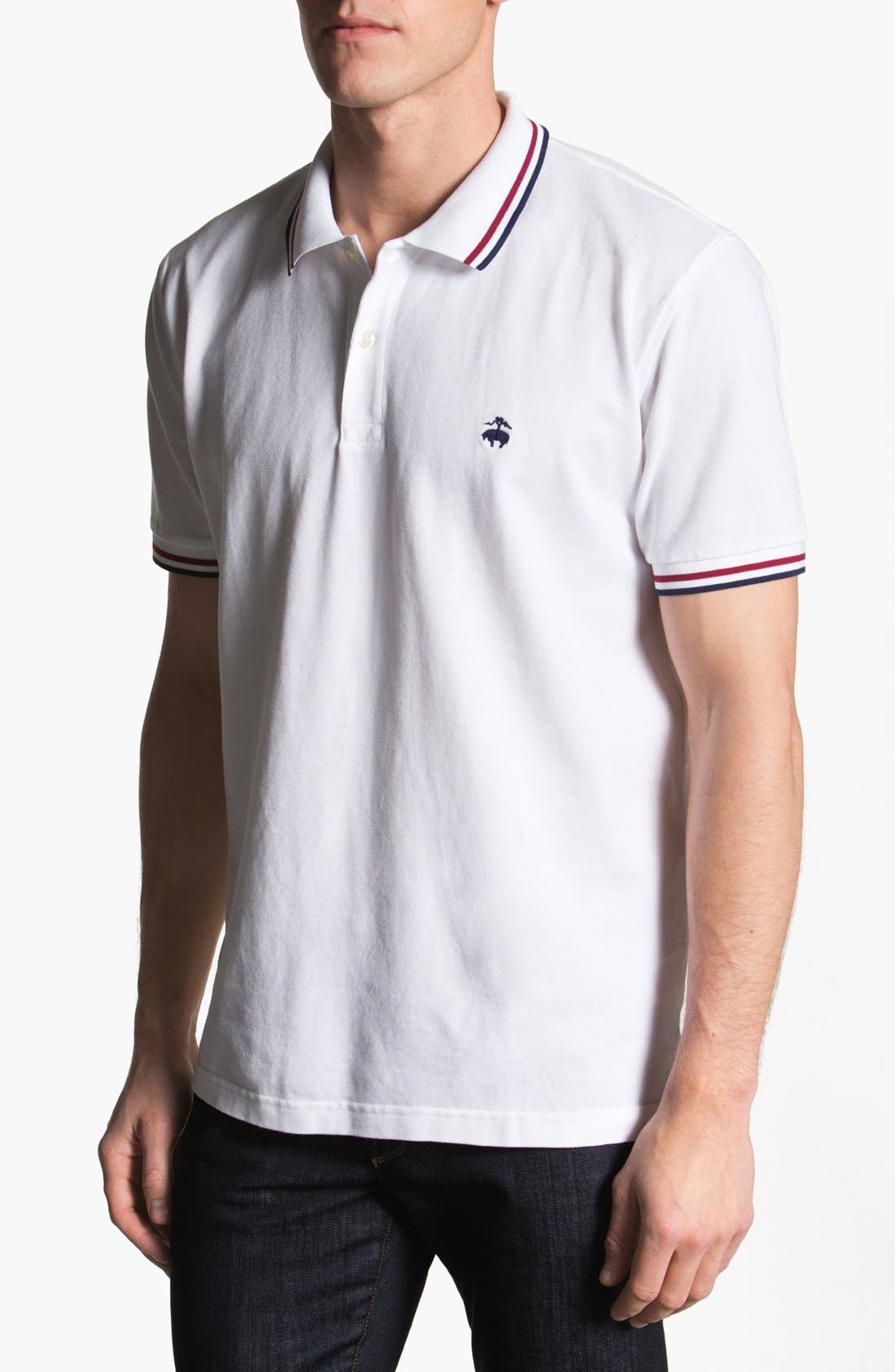 brooks brothers slim fit polo