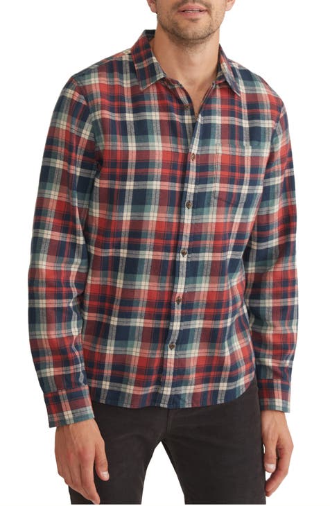 Balboa Plaid Flannel Button-Up Shirt