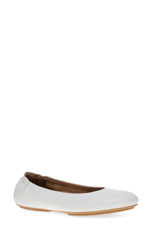 Mollie Ballet Flat in White