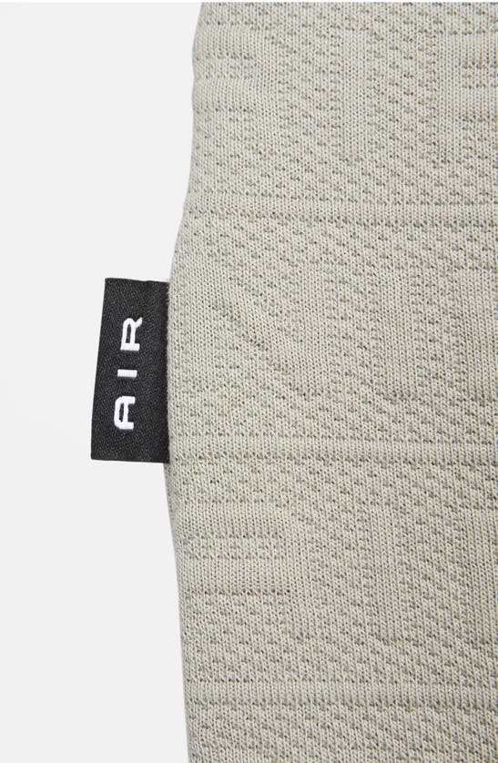 Shop Nike Sportswear Air Knit Shorts In Dark Stucco/ Dark Stucco