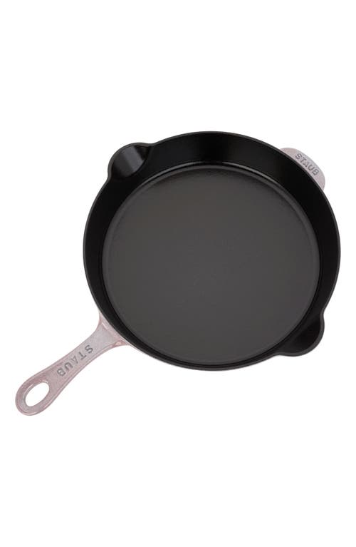 Staub Cast Iron 11in Lilac Traditional Deep Skillet In Lilac