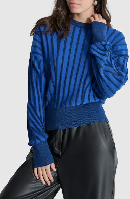 DKNY DKNY TRANSFER STITCH SWEATER 