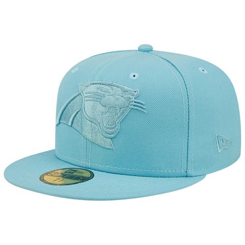 Men's New Era Cream/Blue Detroit Lions 2022 Sideline 59FIFTY Fitted Hat