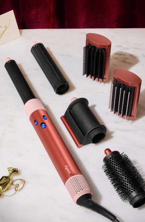 Dyson Special Edition Airwrap Multi-styler Complete Long In Strawberry Bronze In Strawberry Bronze & Blush Pink