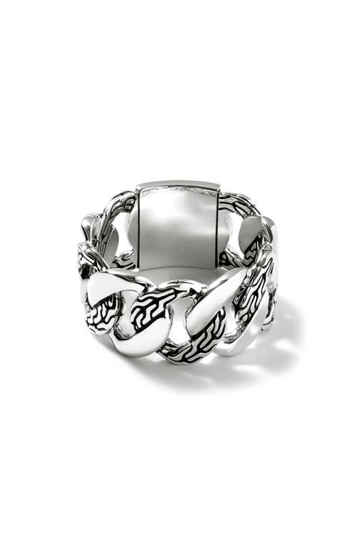 John Hardy Classic Chain Ring in Silver at Nordstrom