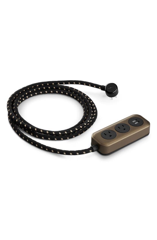 SHINOLA 2 PORT & DUAL USB POWER SUPPLY EXTENSION CORD