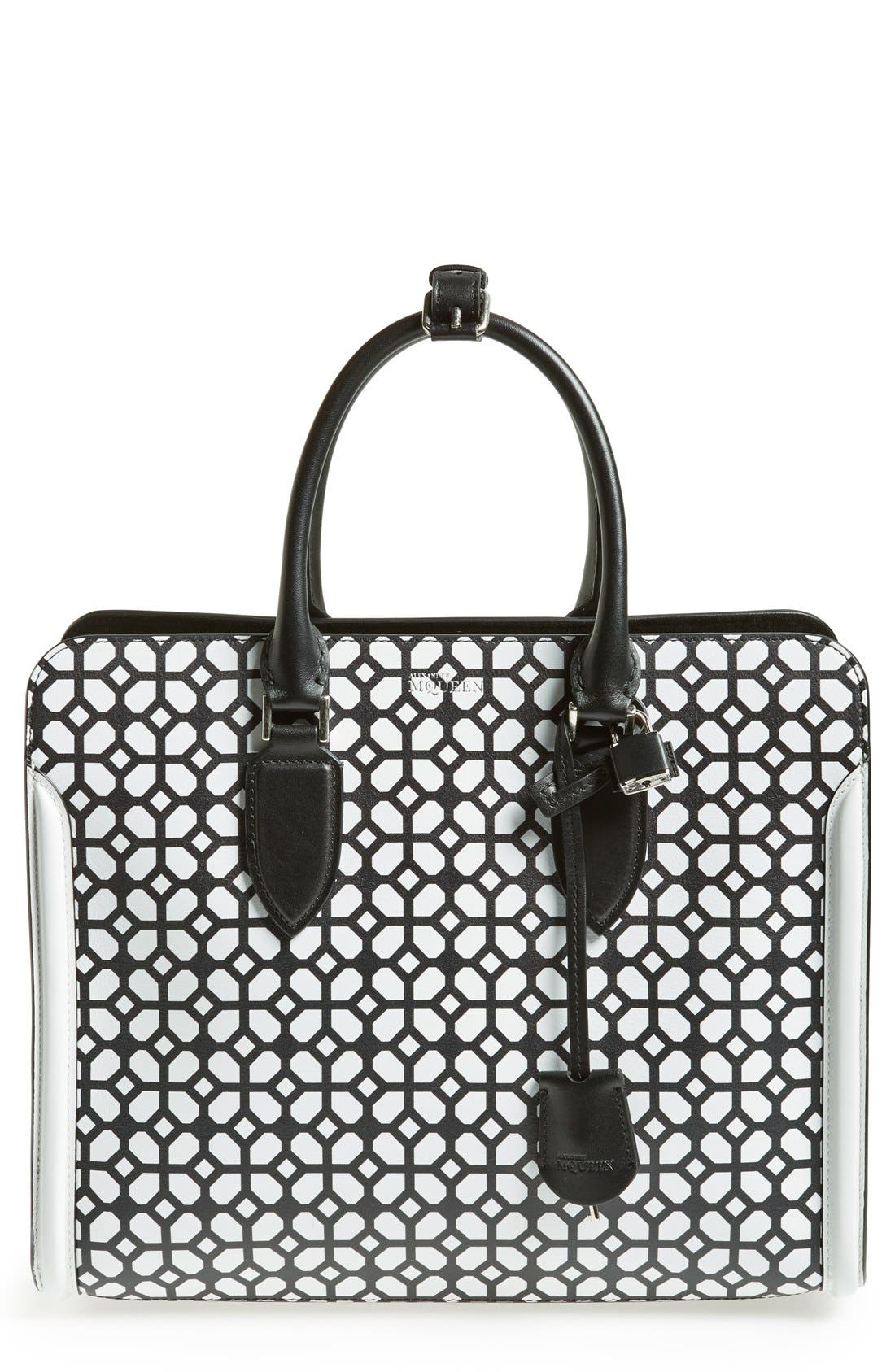 Alexander McQueen 'Heroine' Print Tote Nordstrom