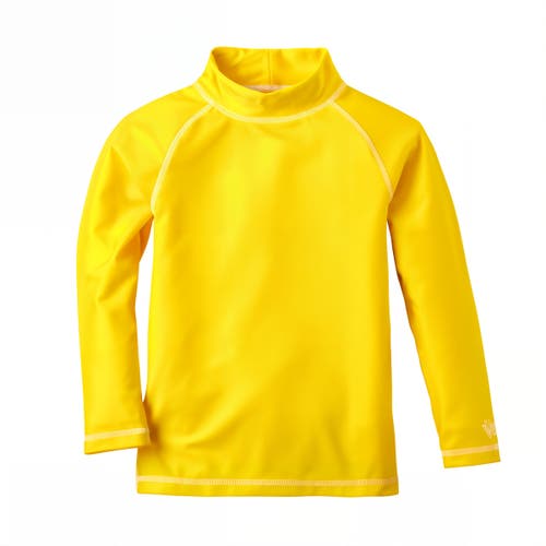 Shop Uv Skinz Long Sleeve Sun & Swim Shirt In Cyber Yellow