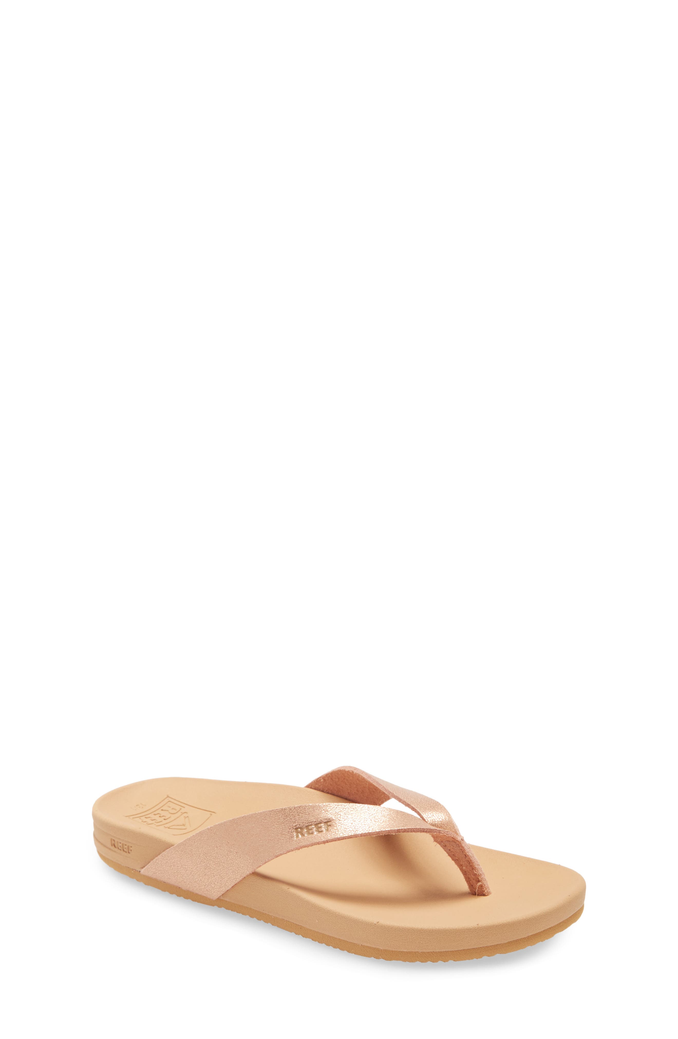 reef cushion bounce court rose gold