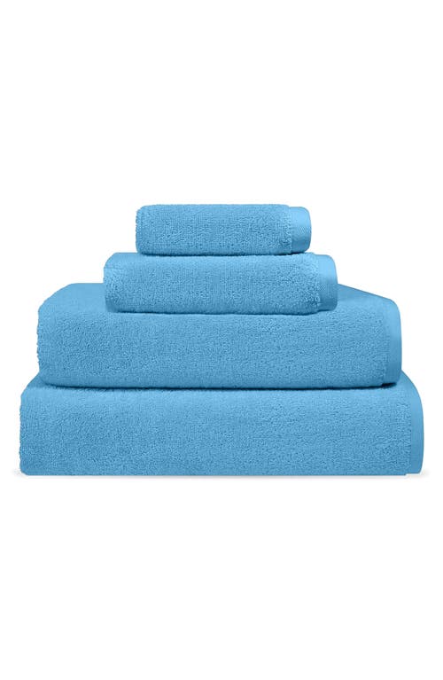Brooks Brothers Puresoft Set Of 2 Turkish Cotton Bath Towels In Seaglass