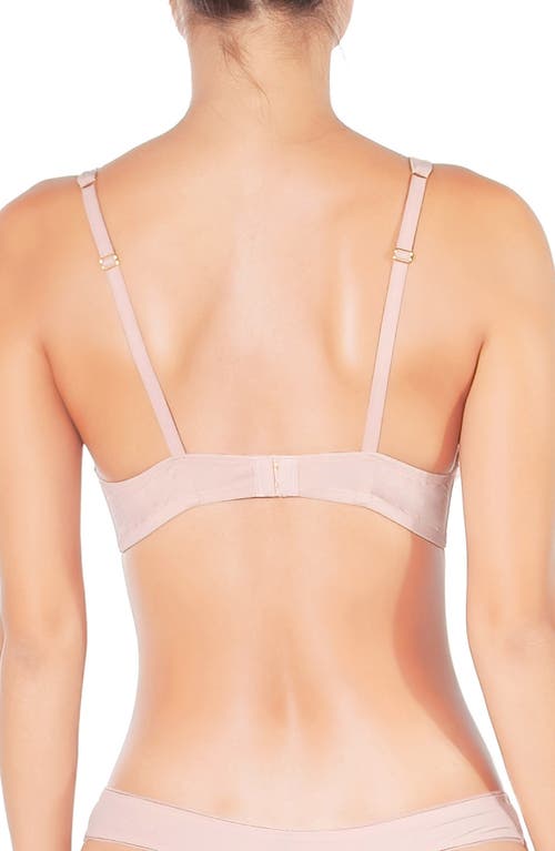Huit Forever Skin Triangle Bralette In Blush