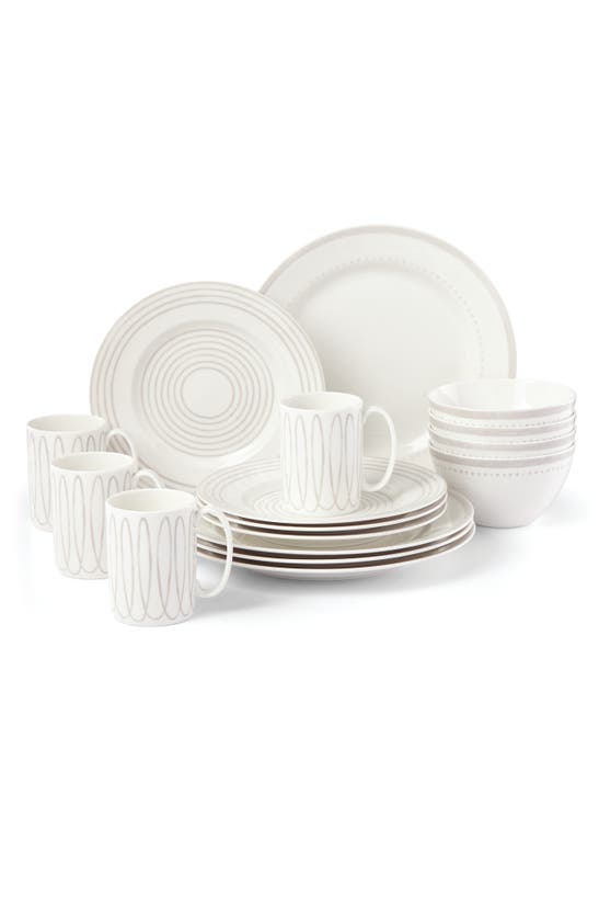 Kate Spade Wickford 16piece Dinnerware Set In White ModeSens