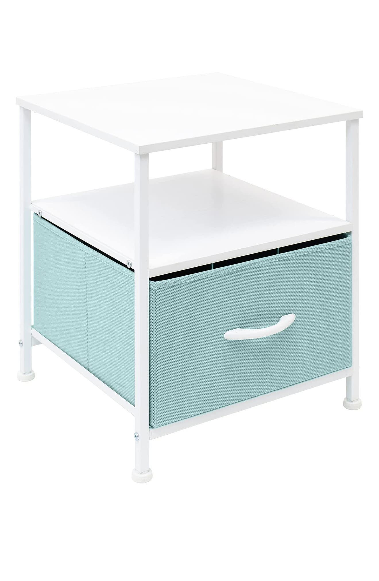 Sorbus 1 Drawer Table Dresser In Aqua