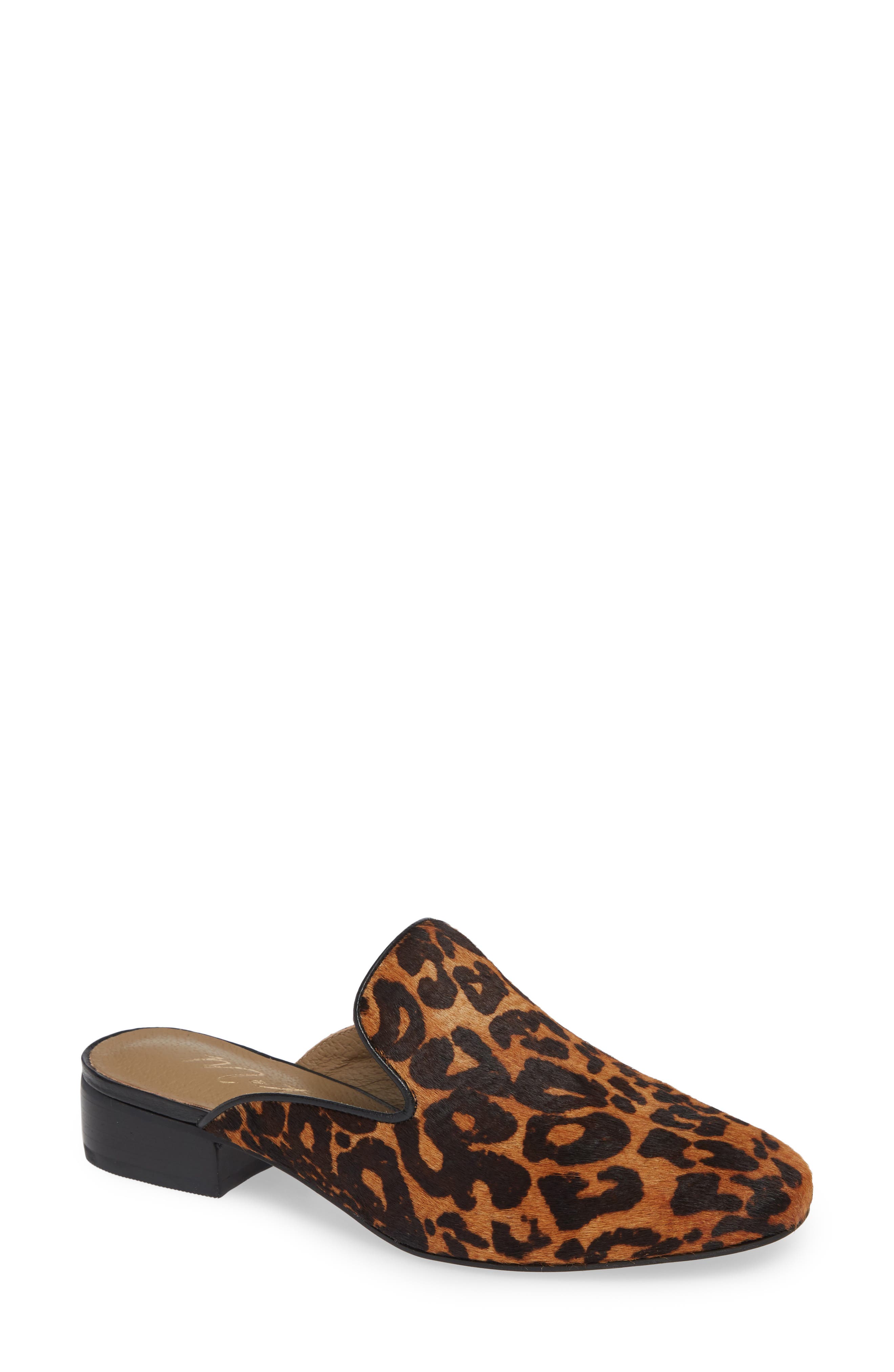 Matisse Lacy Genuine Calf Hair Mule, Brown