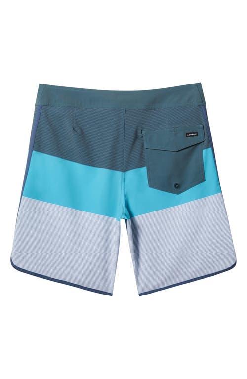 Shop Quiksilver Surfsilk Tijuana Board Shorts In Maui Blue