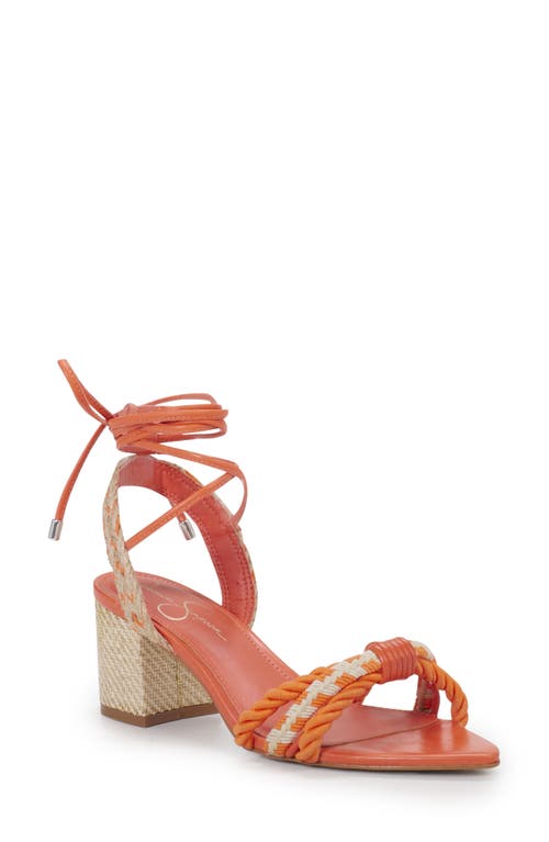 Jessica Simpson Prim Ankle Wrap Pointed Toe Sandal at Nordstrom,