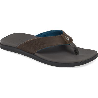 Olukai Alania Flip Flop, Grey