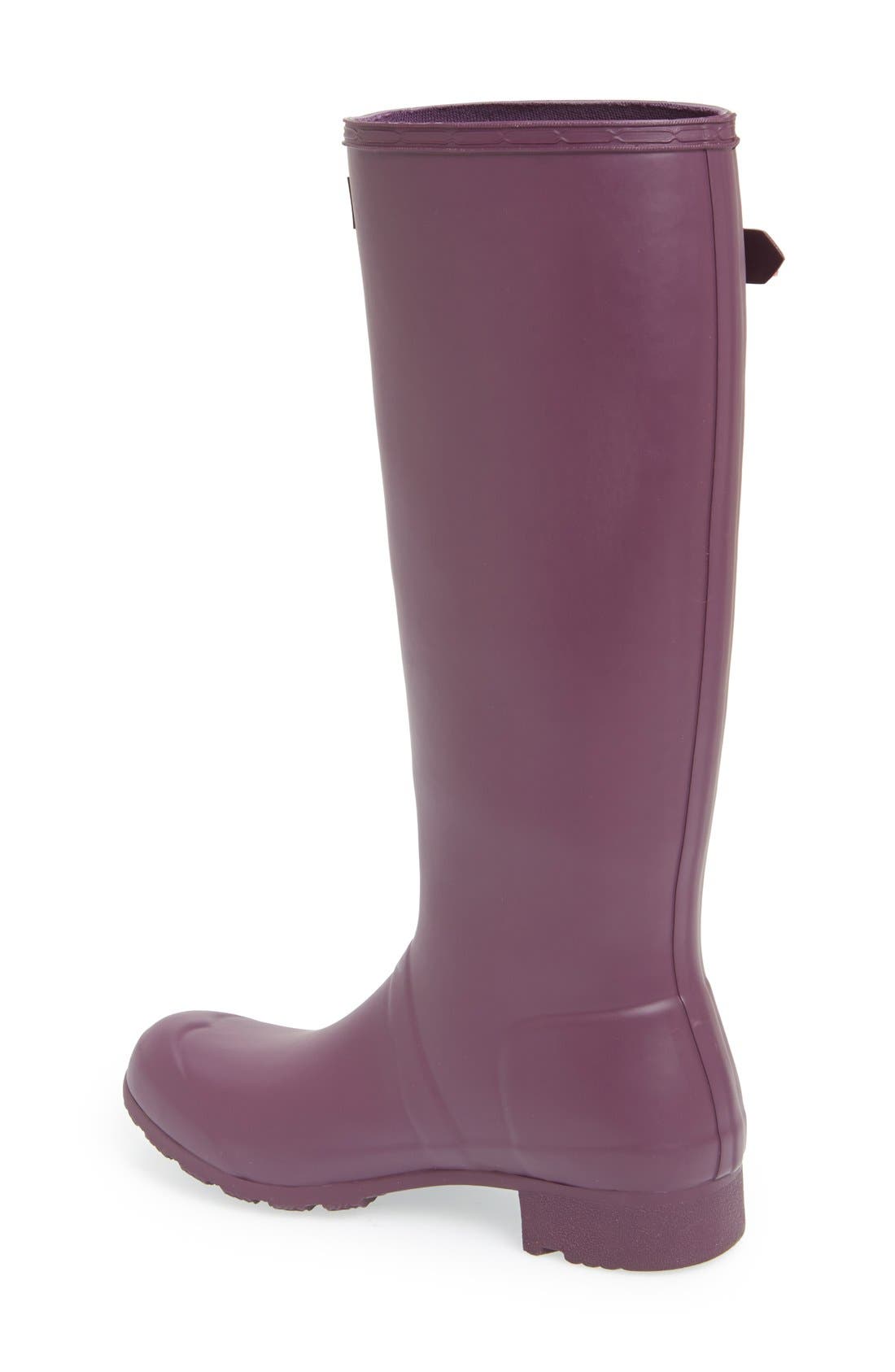 HUNTER,
                            Tour Packable Waterproof Rain Boot,
                            Alternate thumbnail 109, color,
                            524