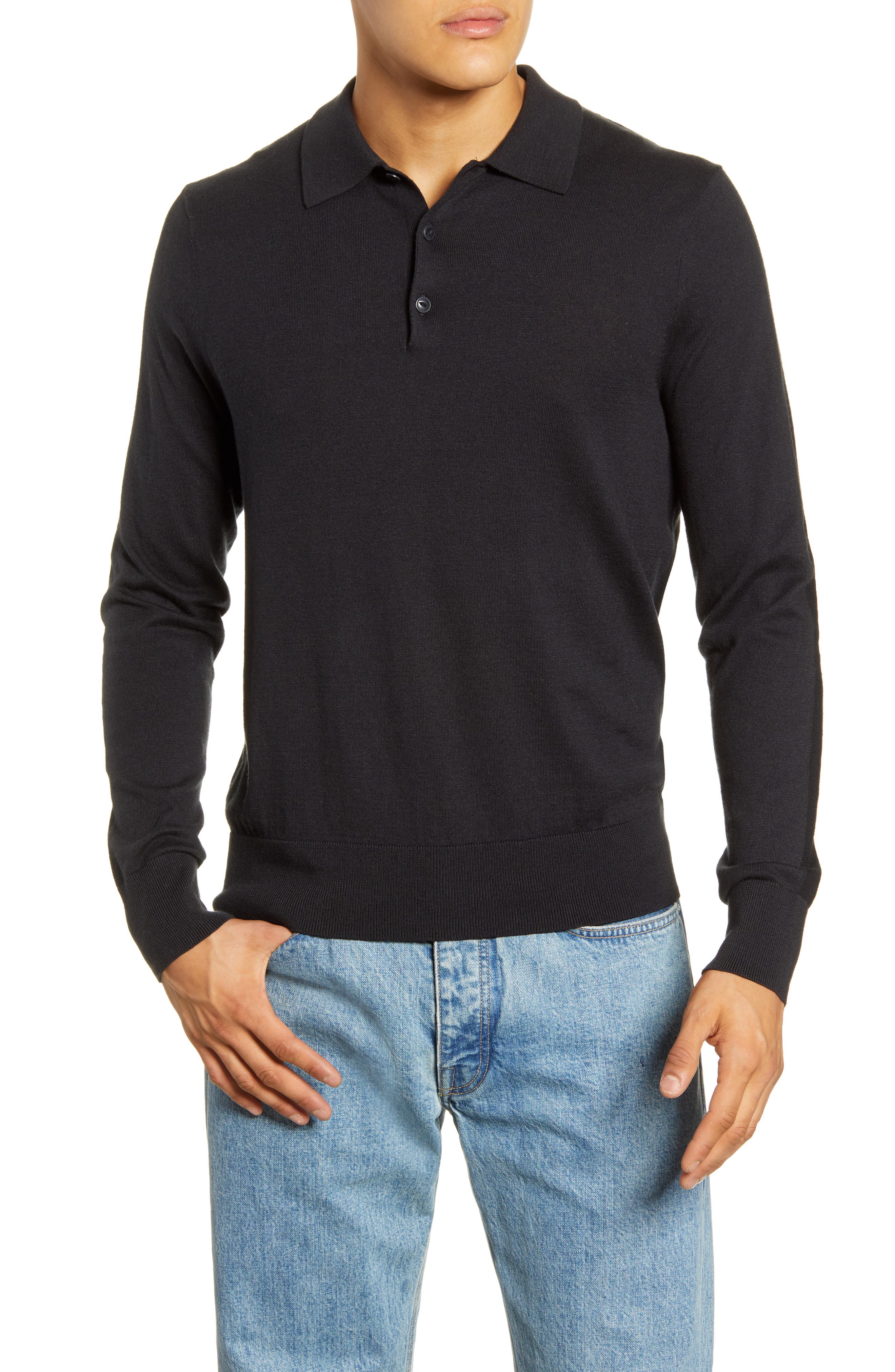 polo long sleeve sweater