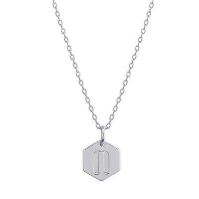 Stella + Ruby Monogram Initial Pendant Necklace