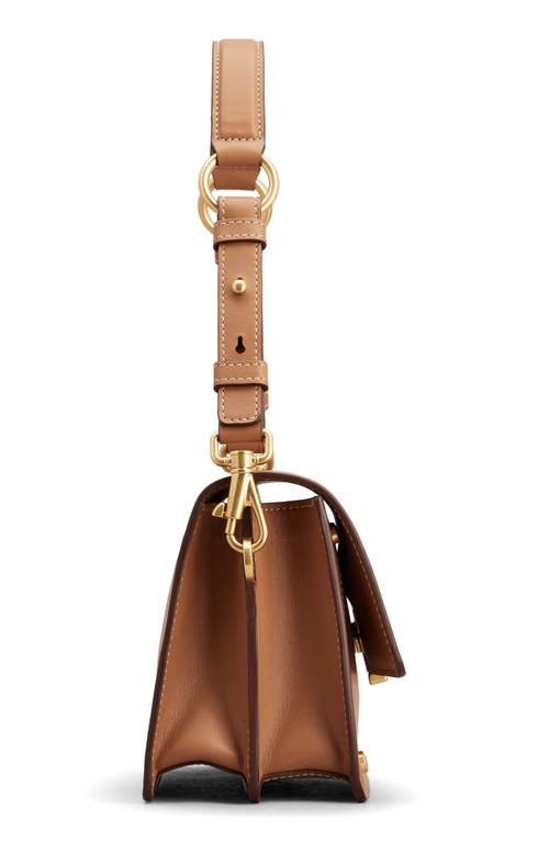 Shop Tod's Mini Leather Shoulder Bag In Altraversione