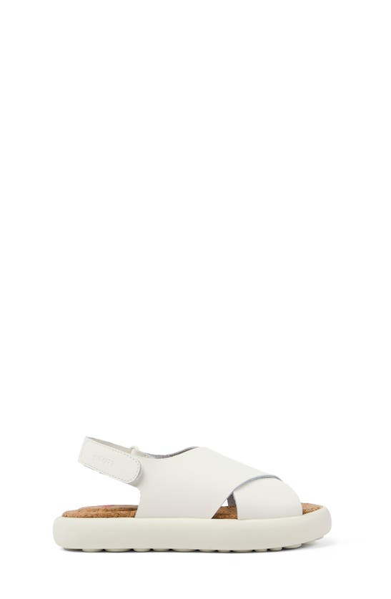 Shop Camper Pelotas Floata Slingback Sandal In White Natural