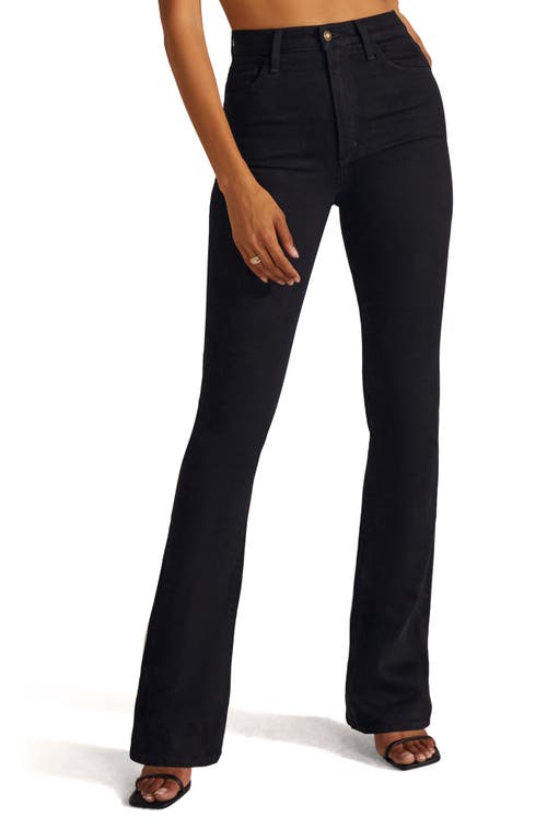 Favorite Daughter The Valentina Shortie Super High Waist Bootcut Jeans Kyoto at Nordstrom,