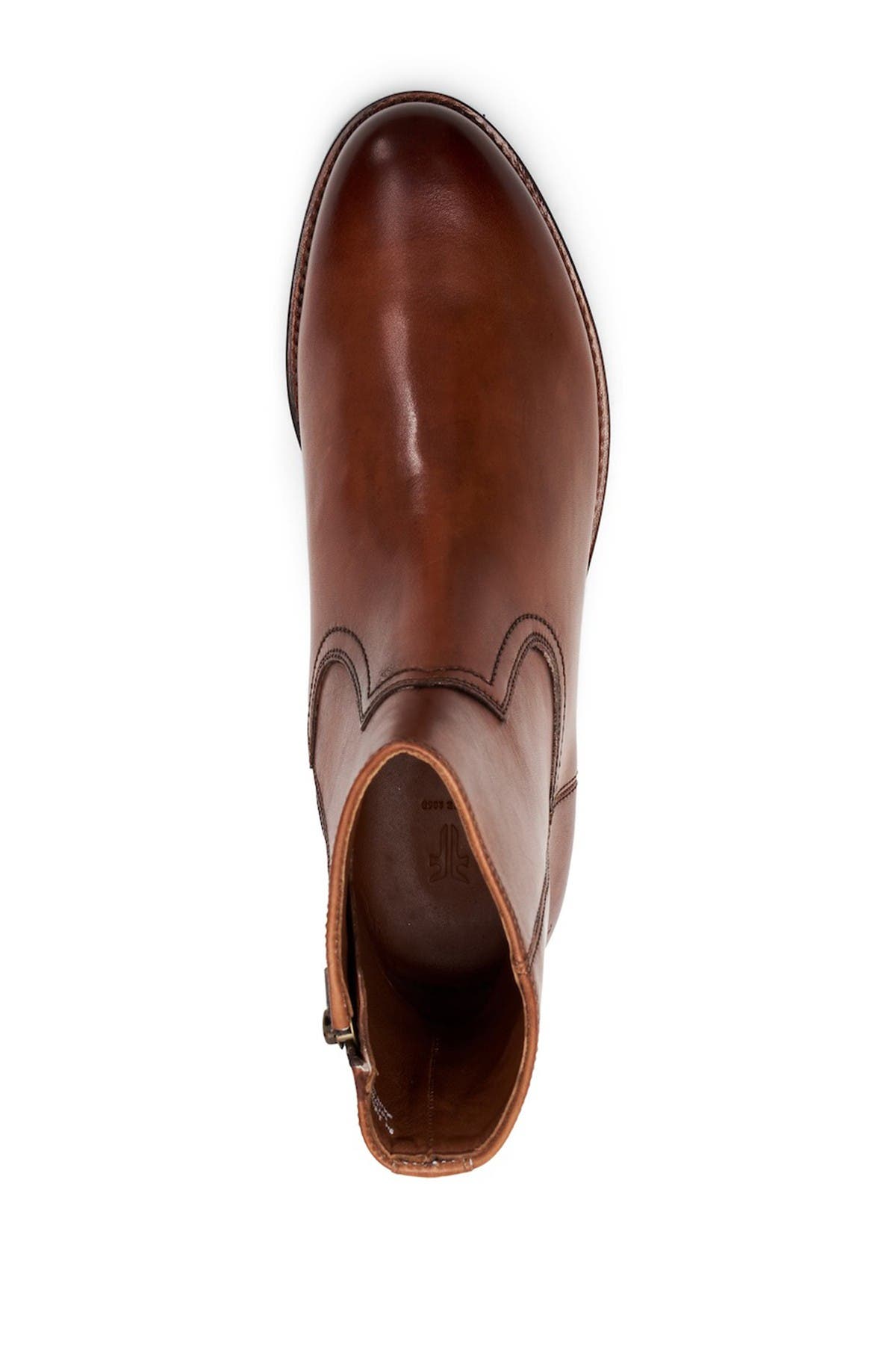 frye sawyer inside zip boot