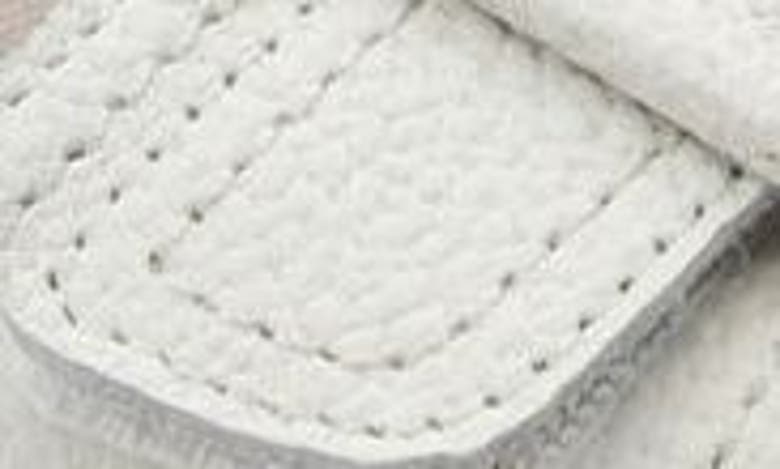 David Tate Frenchy Double Band Slide Sandal In White