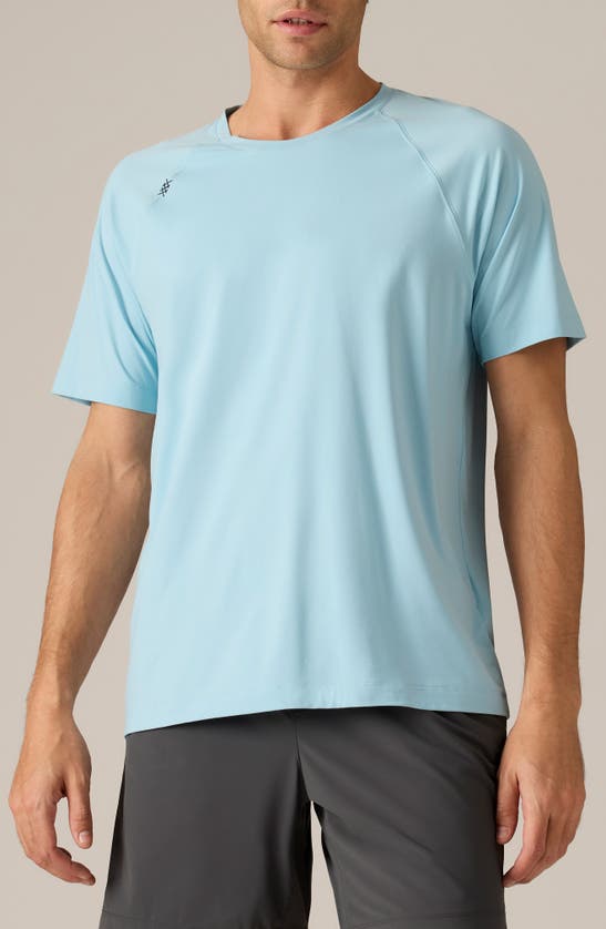 Shop Rhone Reign Performance T-shirt In Aquamarine