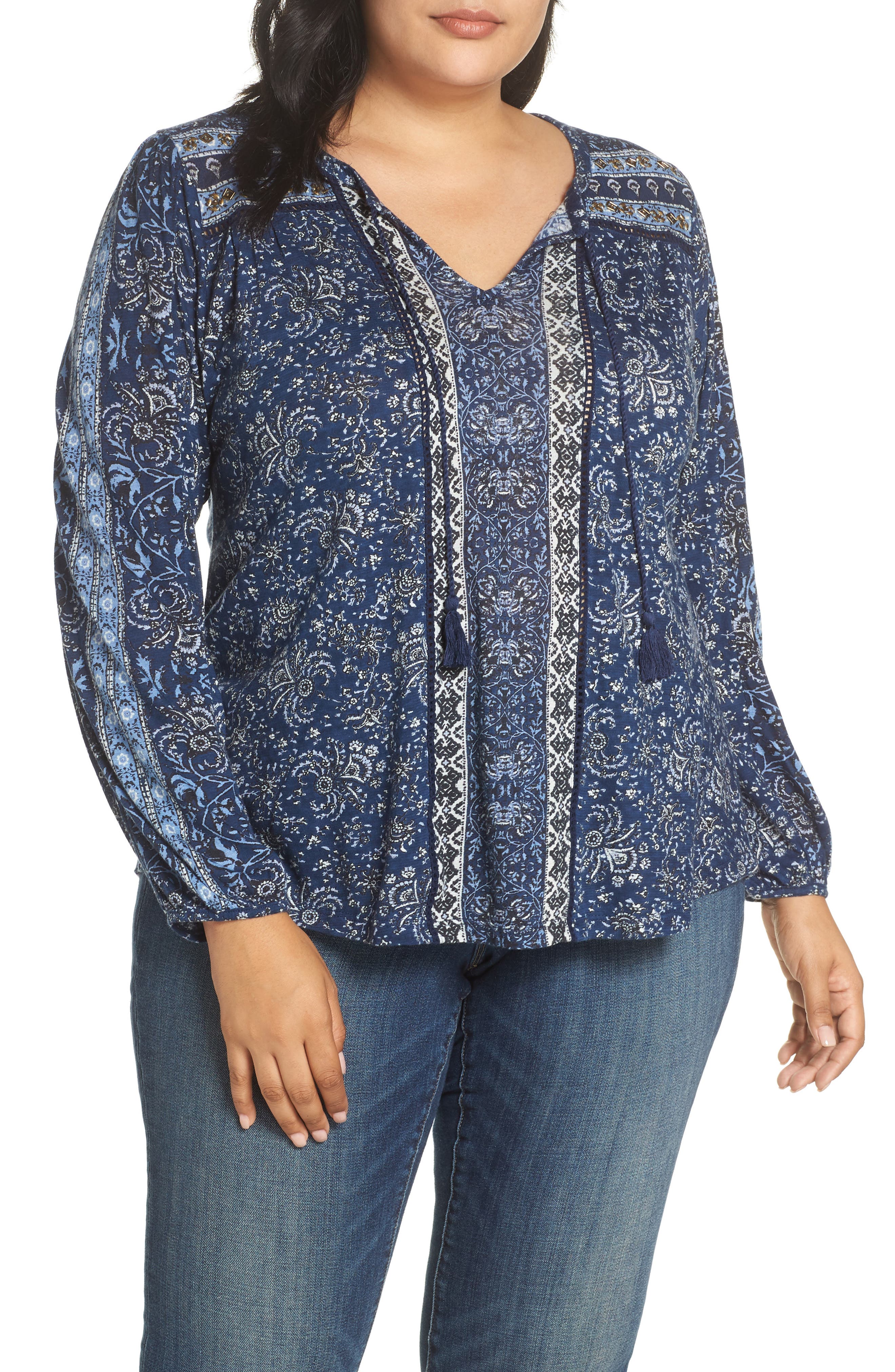 nordstrom plus size lucky brand