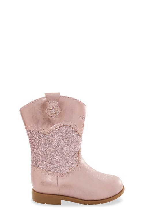 Shop Stride Rite Kids' Wynona Western Boot In Blush