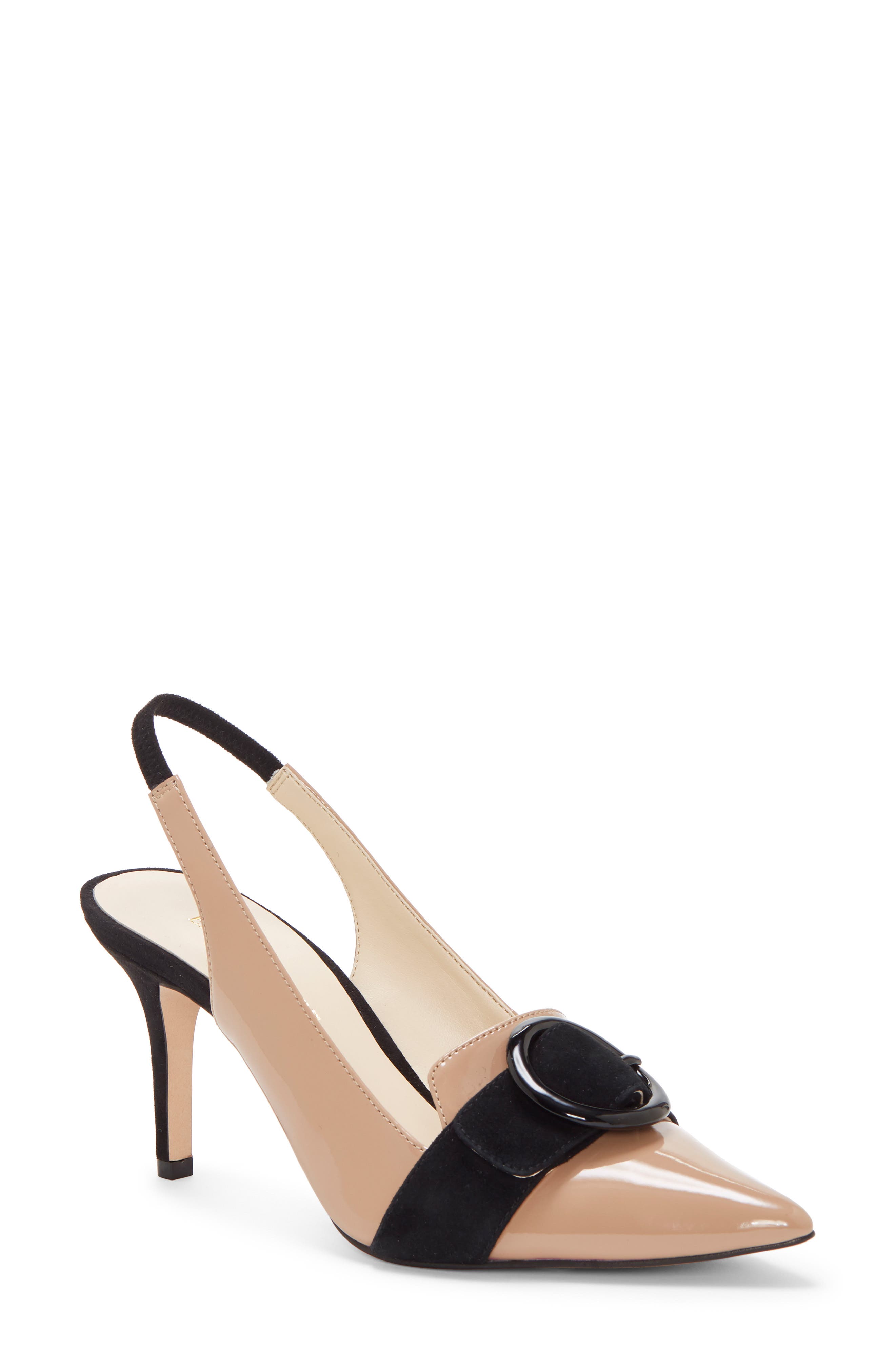 Enzo Angiolini Dalayza Slingback Pump, Beige