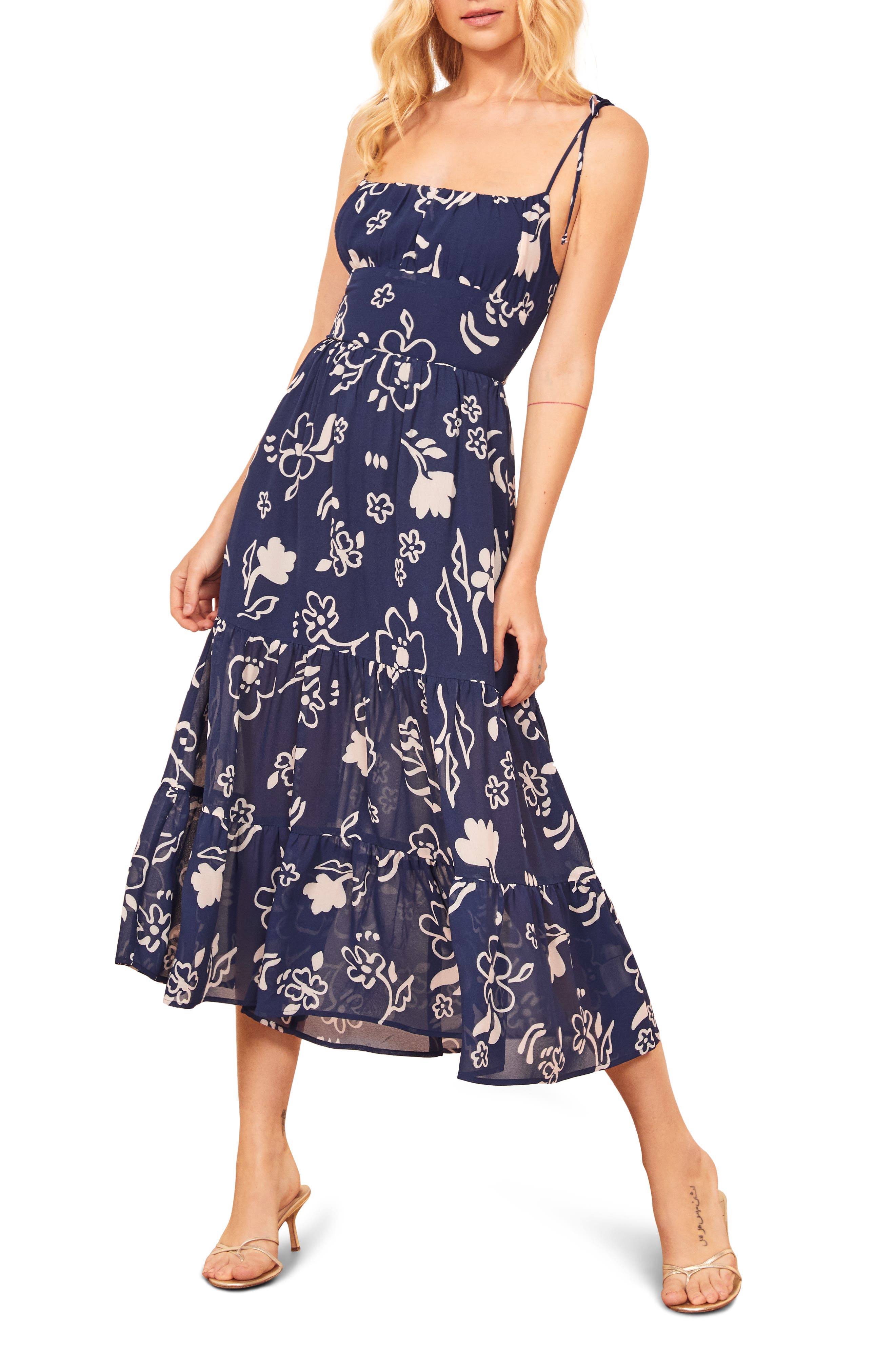 reformation kealy dress