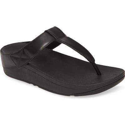 Fitflop Mina Flip Flop, Black