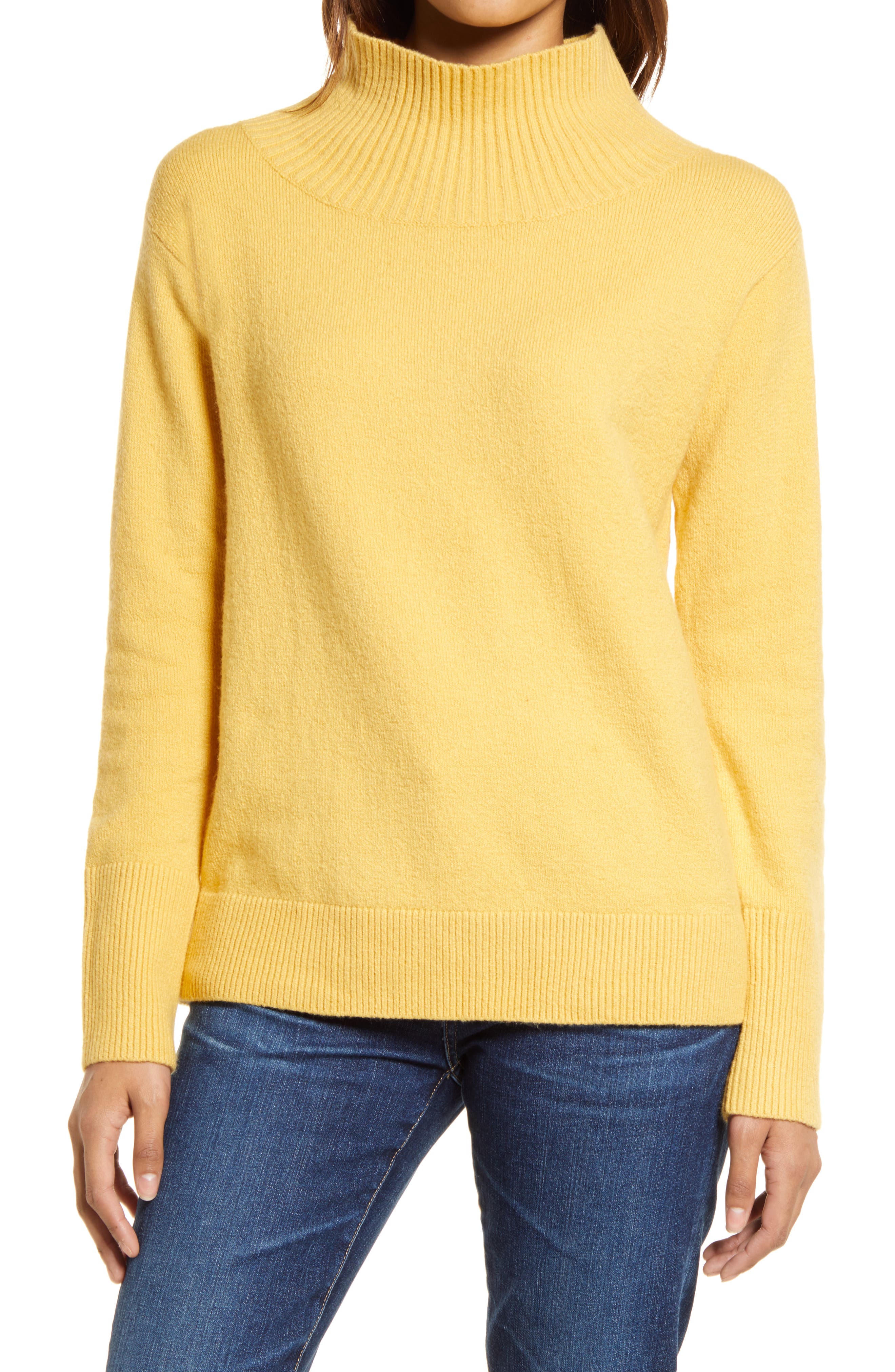 yellow sweaters womens