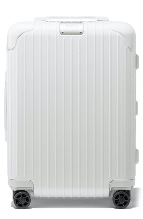 RIMOWA Essential Cabin 22-Inch Wheeled Carry-On in White