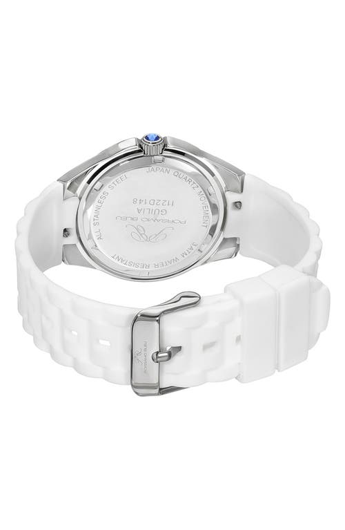 Porsamo Bleu Guilia Quartz Green Dial Ladies Watch 1122dgur In Lime Green
