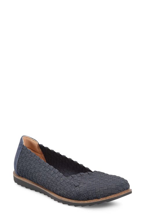 Comfortiva Riya Flat - Wide Width Available in Midnight Navy at Nordstrom, Size 7