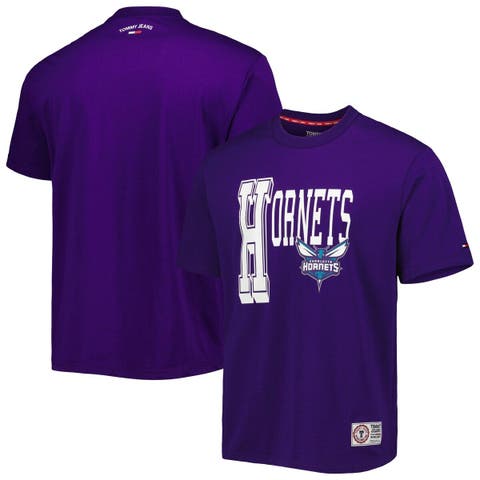 Men's Tommy Jeans Purple Charlotte Hornets Mel Varsity T-Shirt
